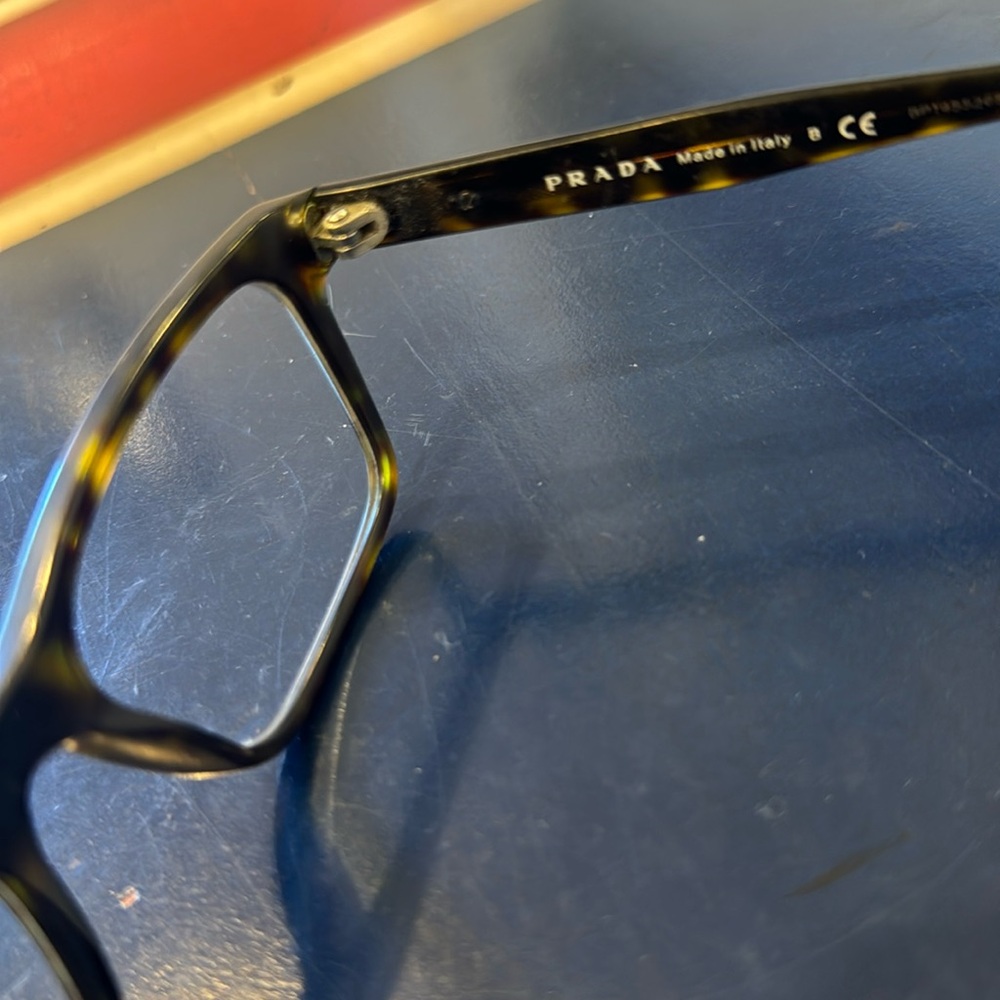 Authentic Prada Glasses - Tortoiseshell - Replace… - image 3